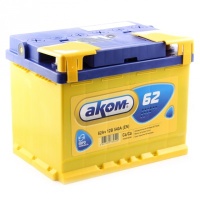 АКБ АКОМ 62 А/ч обратная полярность